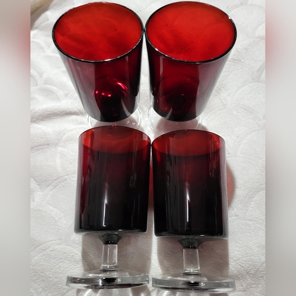 Shock-Resistant Ruby Red Glasses - Picture 1 of 2